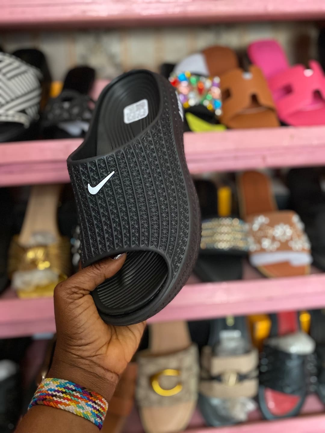 Rubber Nike Slide